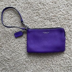 Coach wristlet